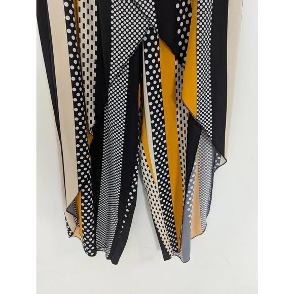 Shein Women's Palazzo Pants Size 1X Leg Slit Resortwear Festival Summer - Picture 4 of 12